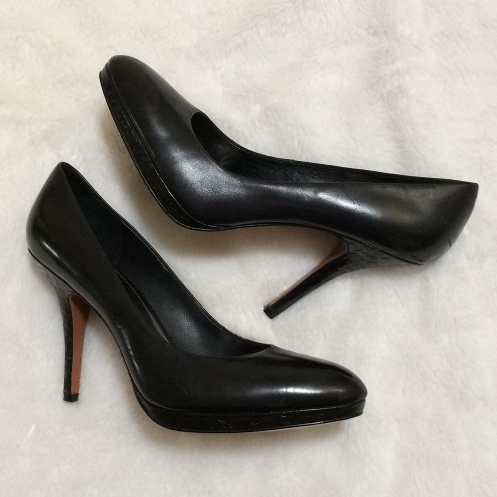 Coach Logo on Heel High Heel Size 11